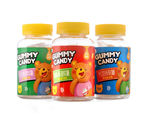 Trung Quốc Trái cây ngon Gummy Bears / Gummy Bear Sweets Túi cá nhân Gói Công ty