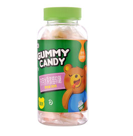 Gluten Gummy Bears đầy màu sắc miễn phí với Vitamin E / Vitamin B1