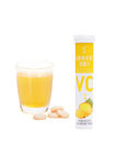 Hỗ trợ miễn dịch Vitamin C Viên nén sủi bọt với hương vị dứa 4g / viên